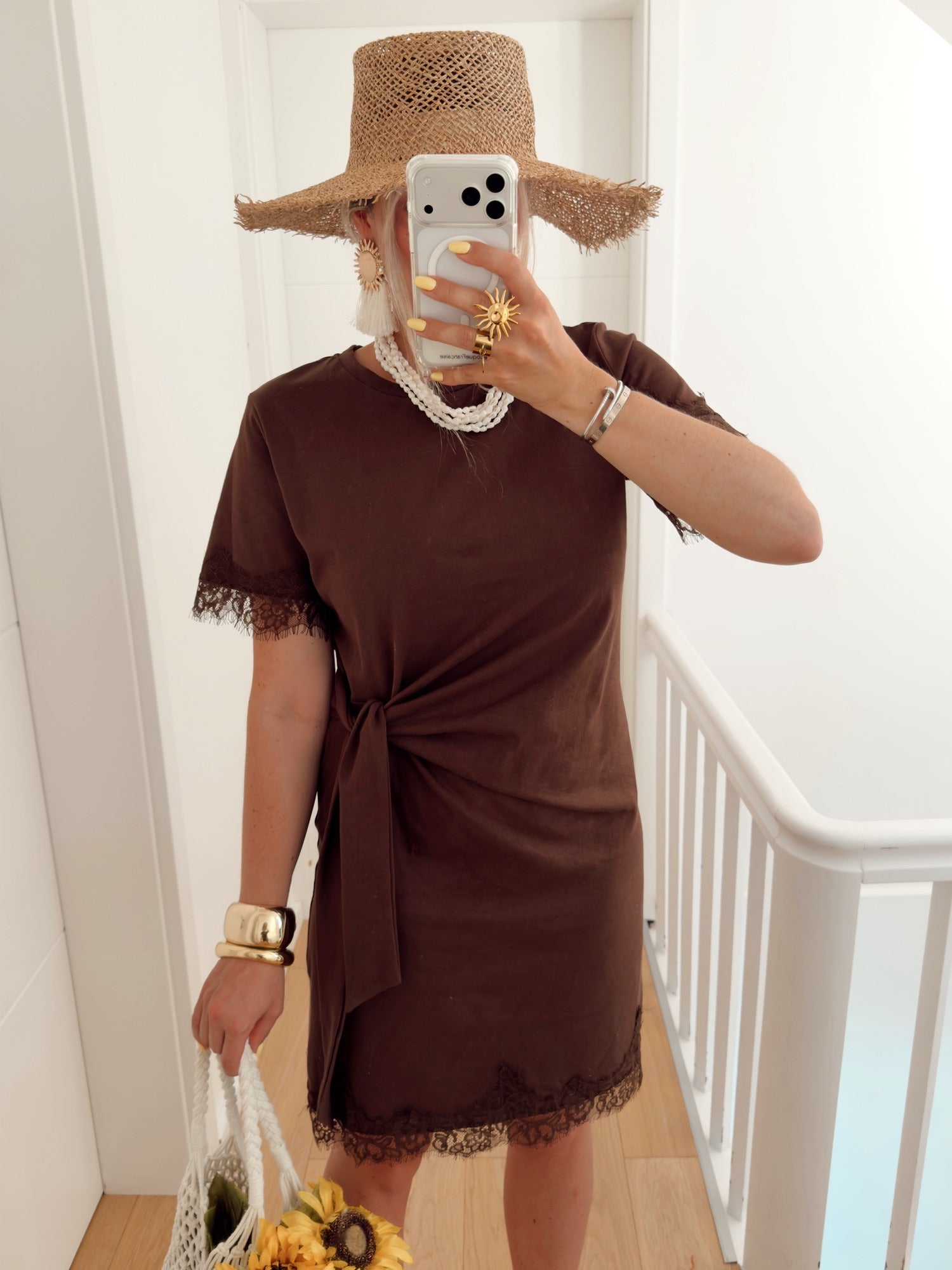 Robe AMANDE Marron