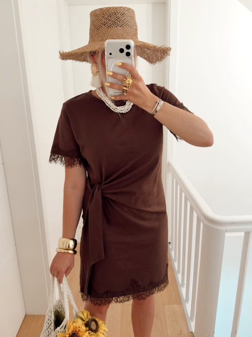 Robe AMANDE Marron