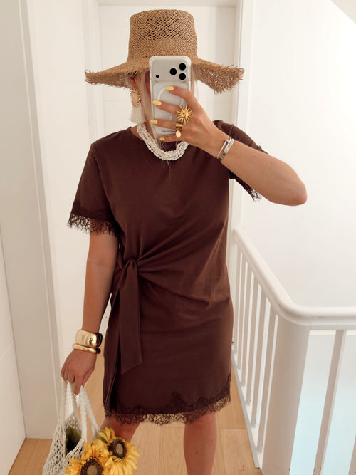 Robe AMANDE Marron