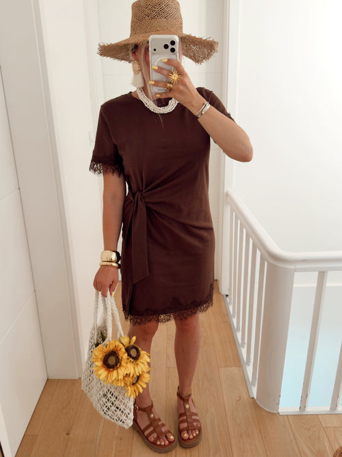 Robe AMANDE Marron