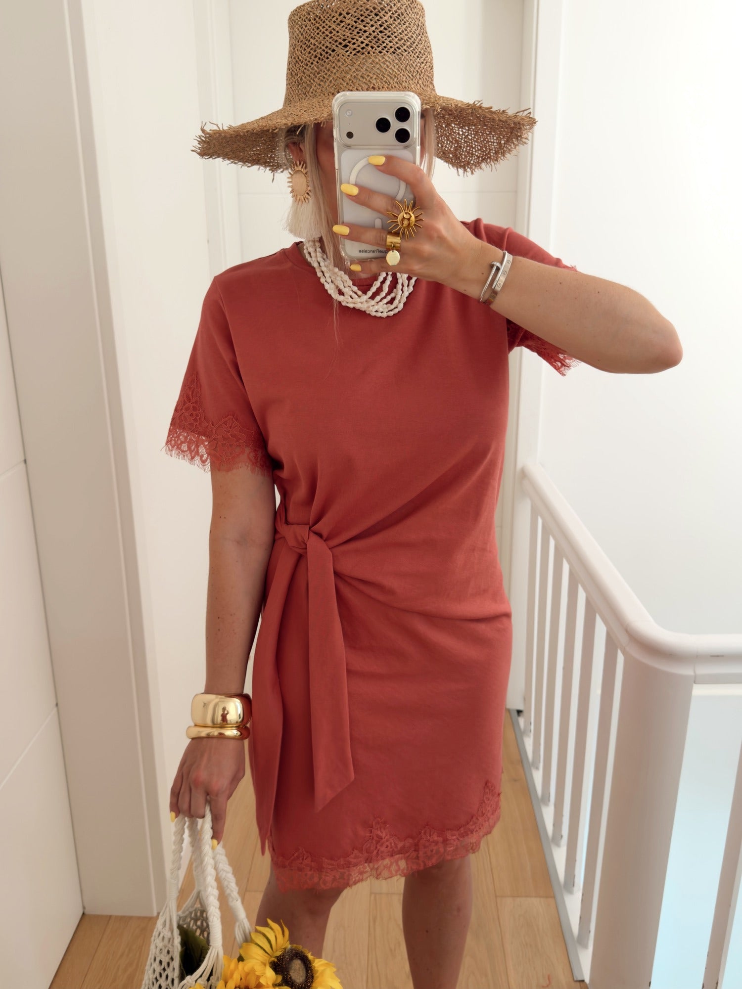 Robe AMANDE Rose