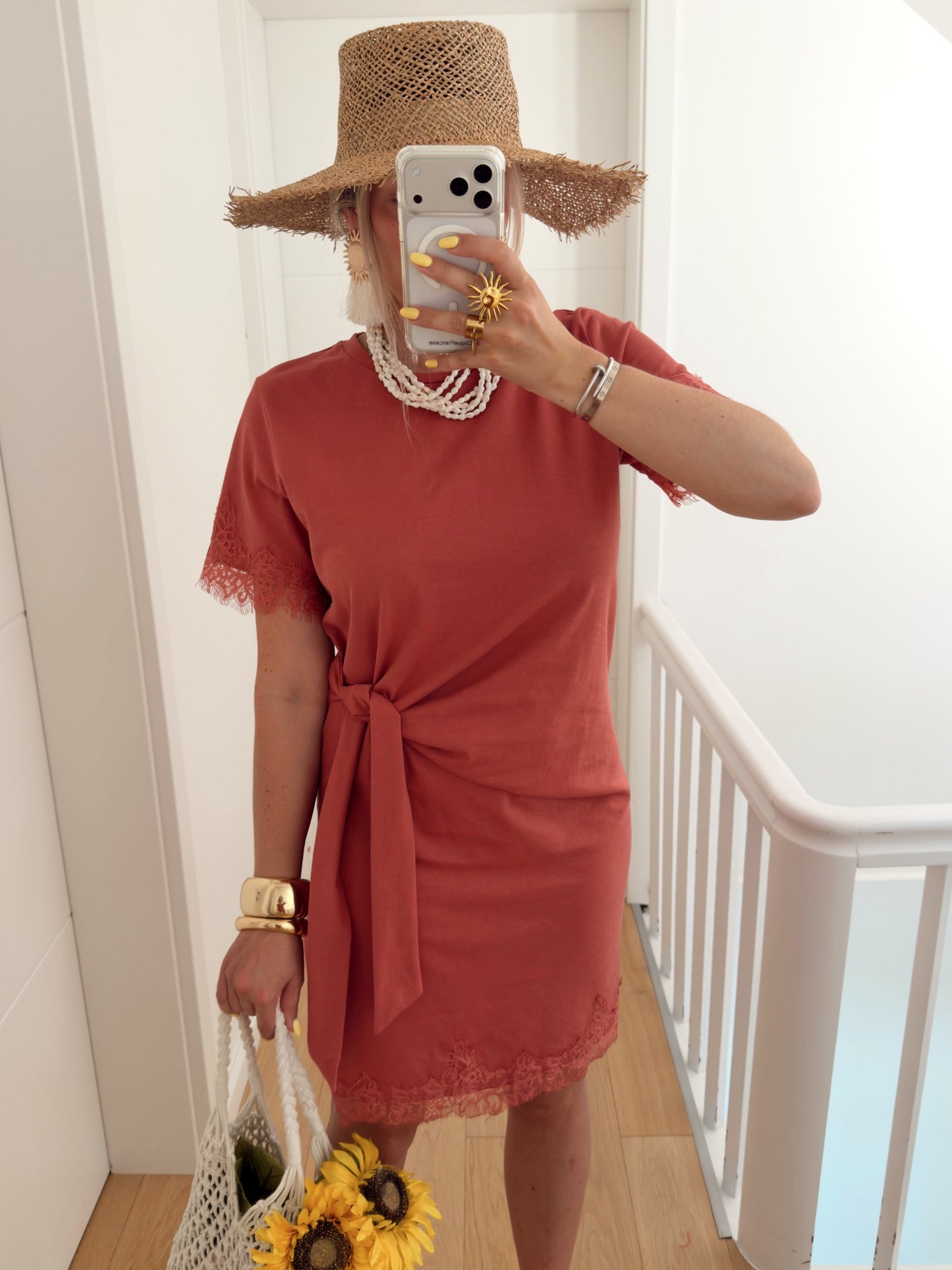 Robe AMANDE Rose