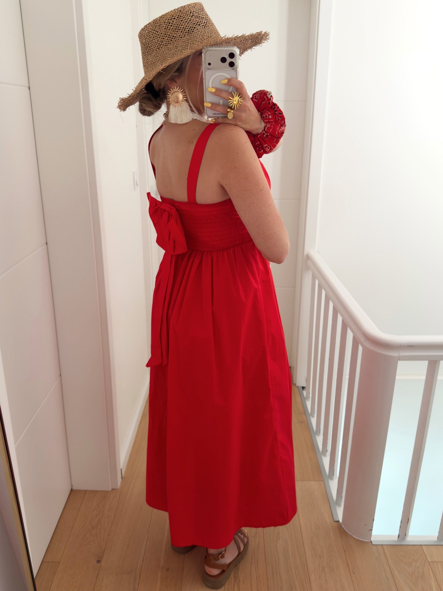 Robe CALISSON Rouge