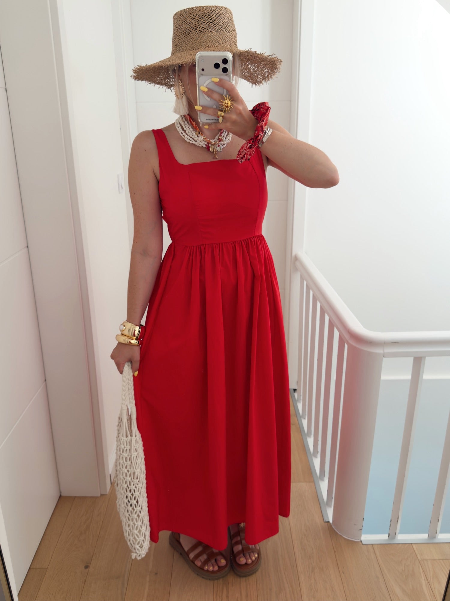 Robe CALISSON Rouge