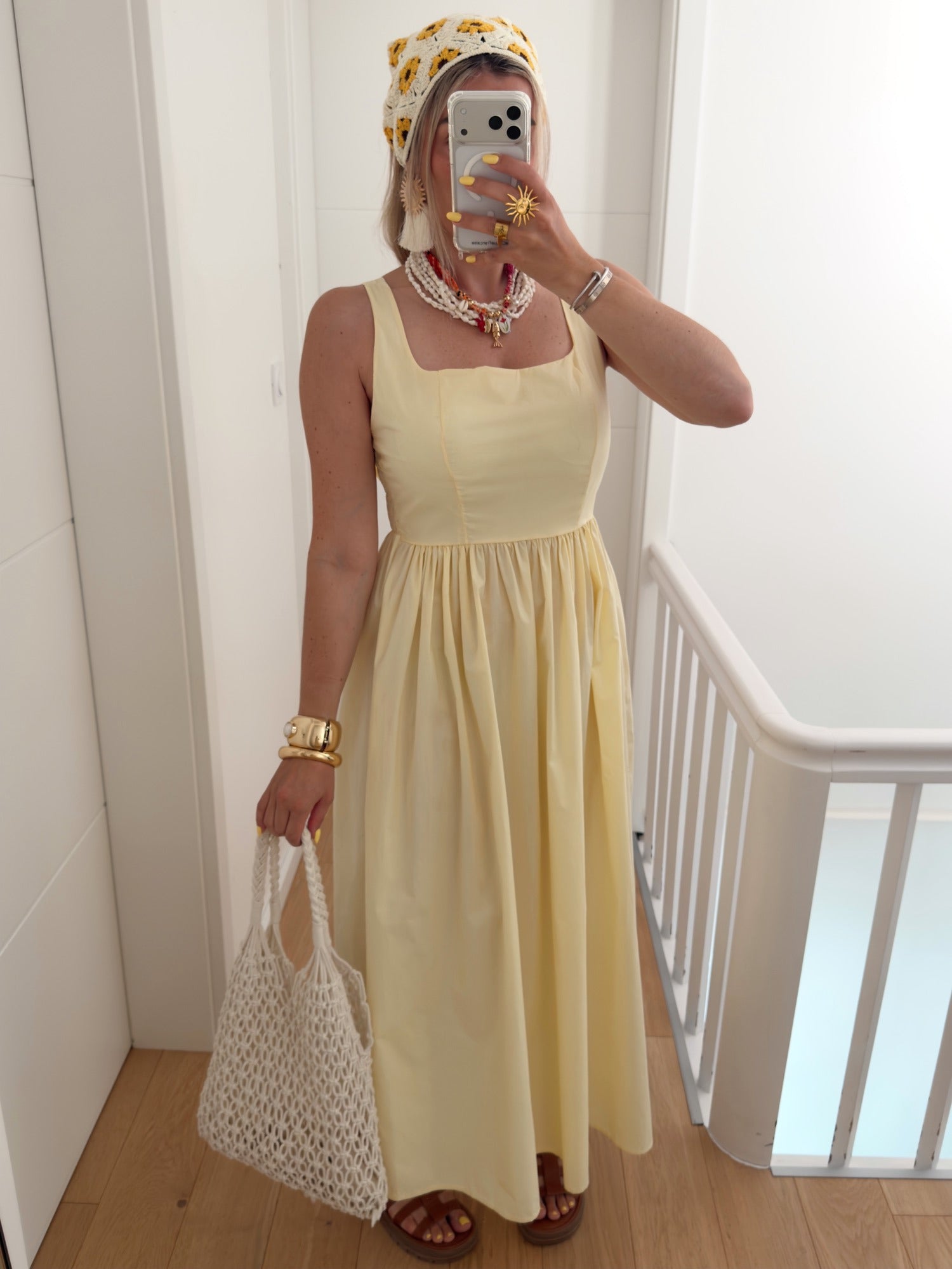 Robe CALISSON Jaune