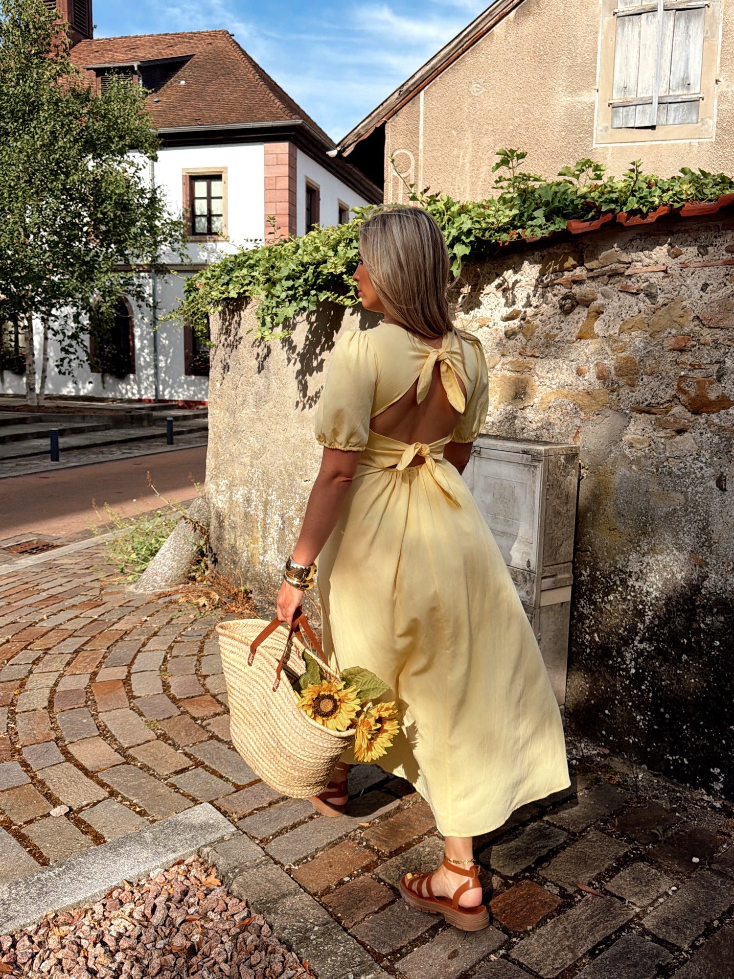 Robe LISBOA Jaune