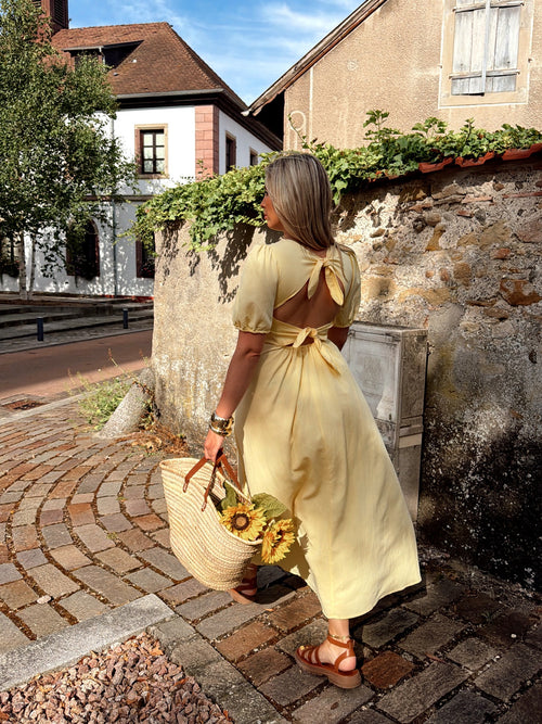 Robe LISBOA Jaune