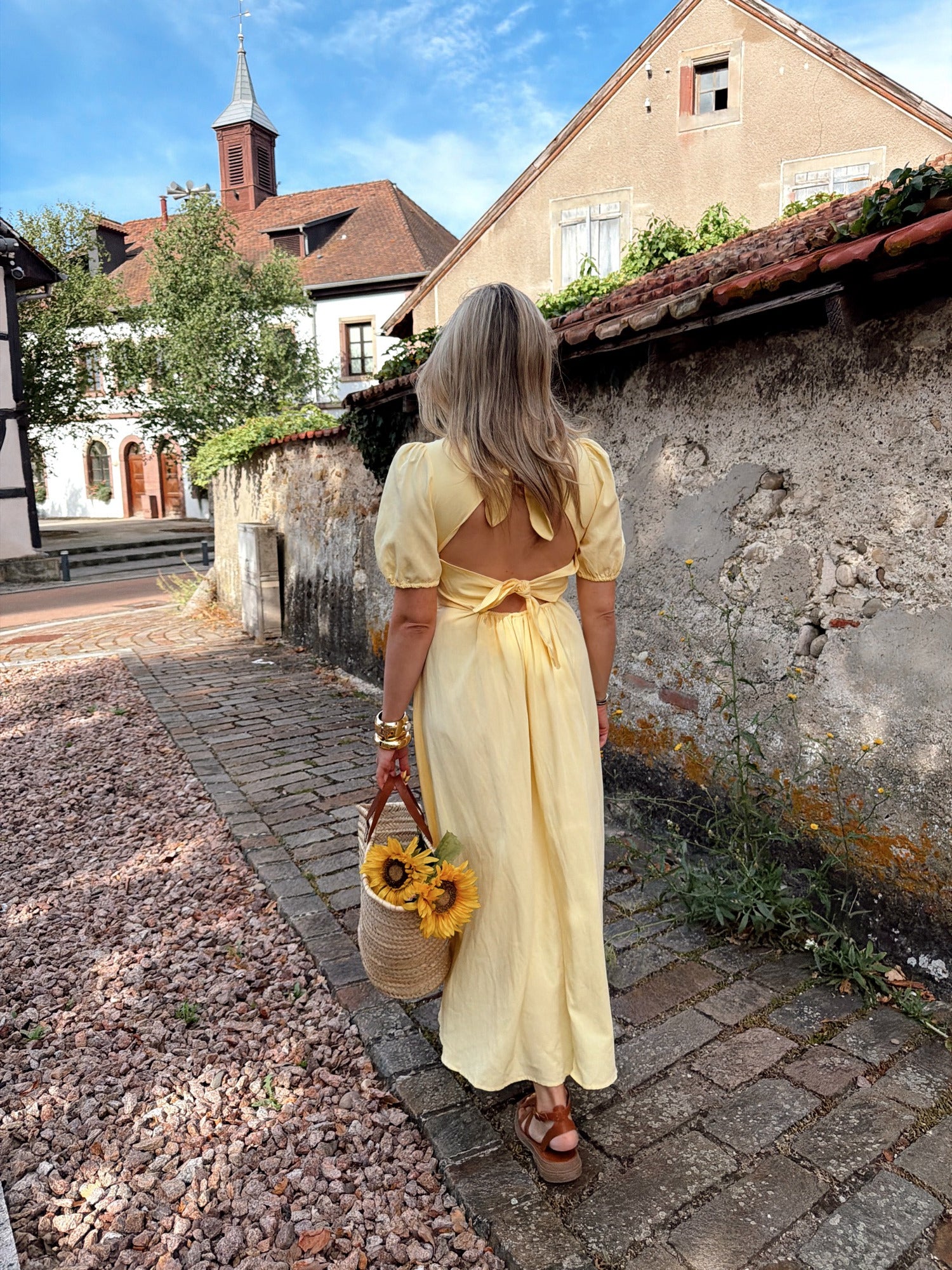 Robe LISBOA Jaune