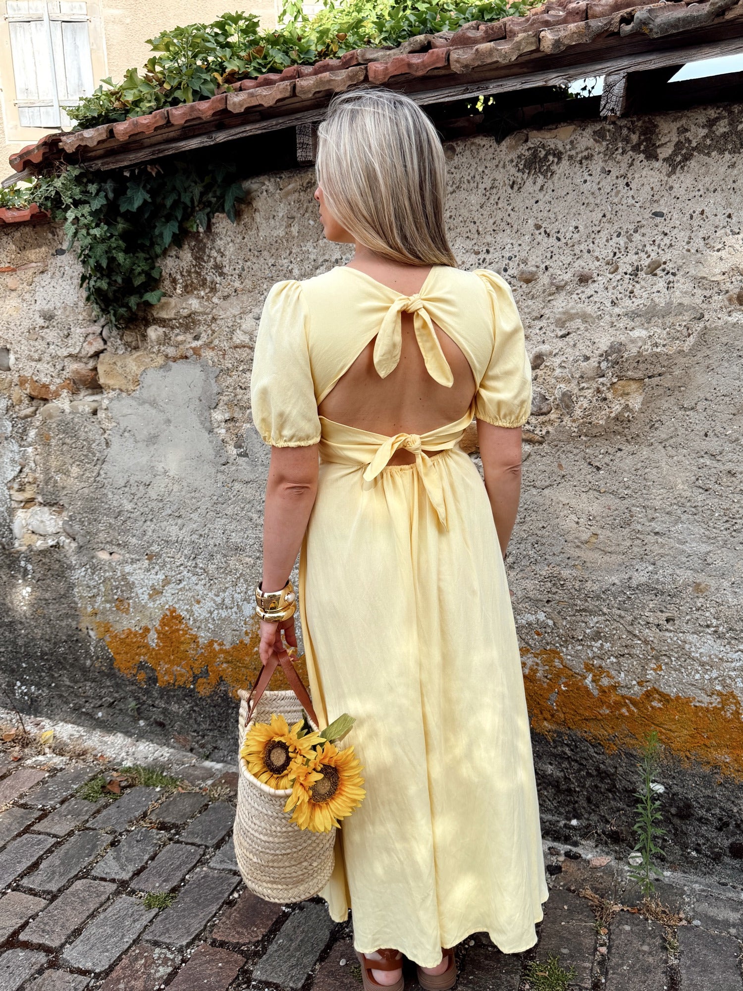 Robe LISBOA Jaune
