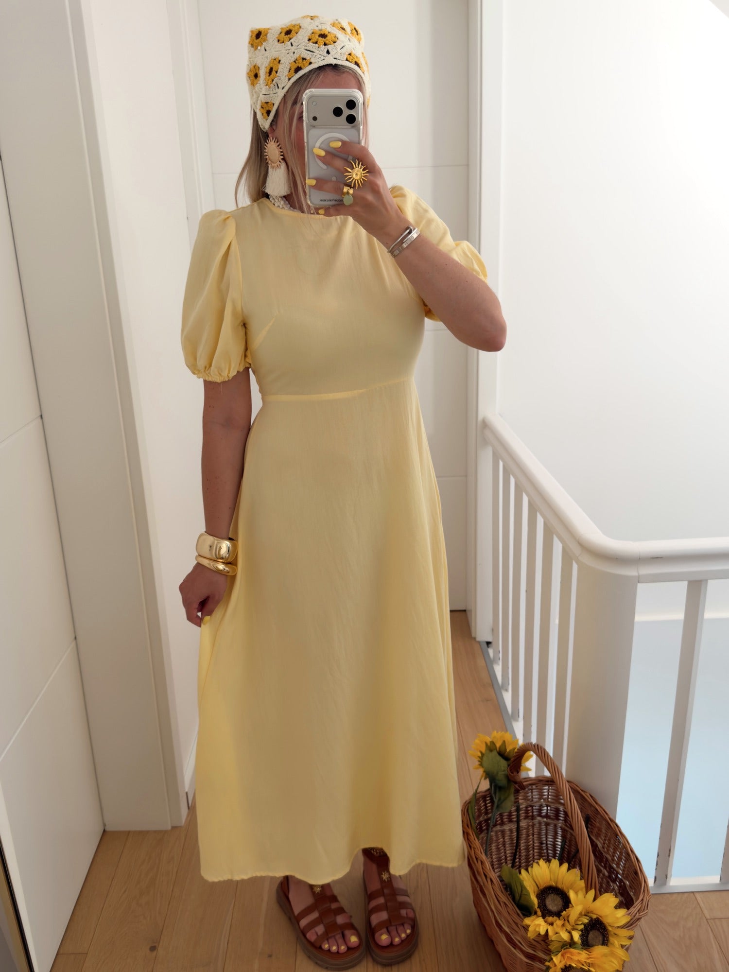 Robe LISBOA Jaune