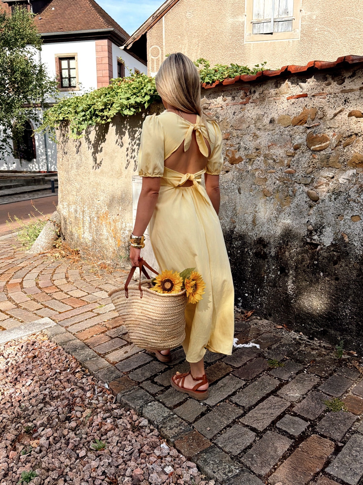 Robe LISBOA Jaune