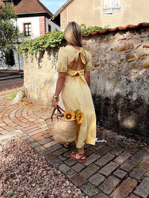 Robe LISBOA Jaune