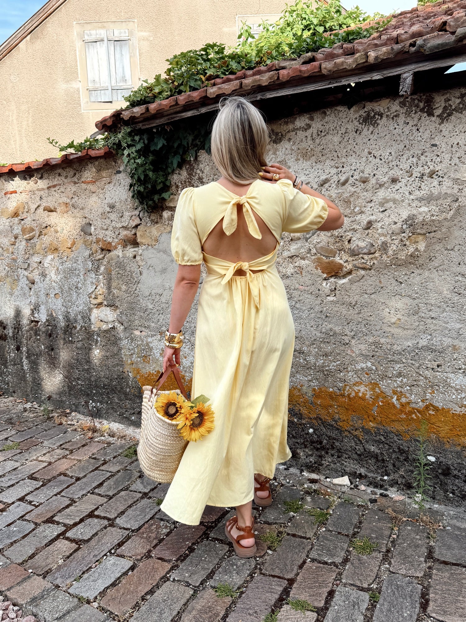 Robe LISBOA Jaune