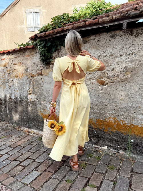 Robe LISBOA Jaune