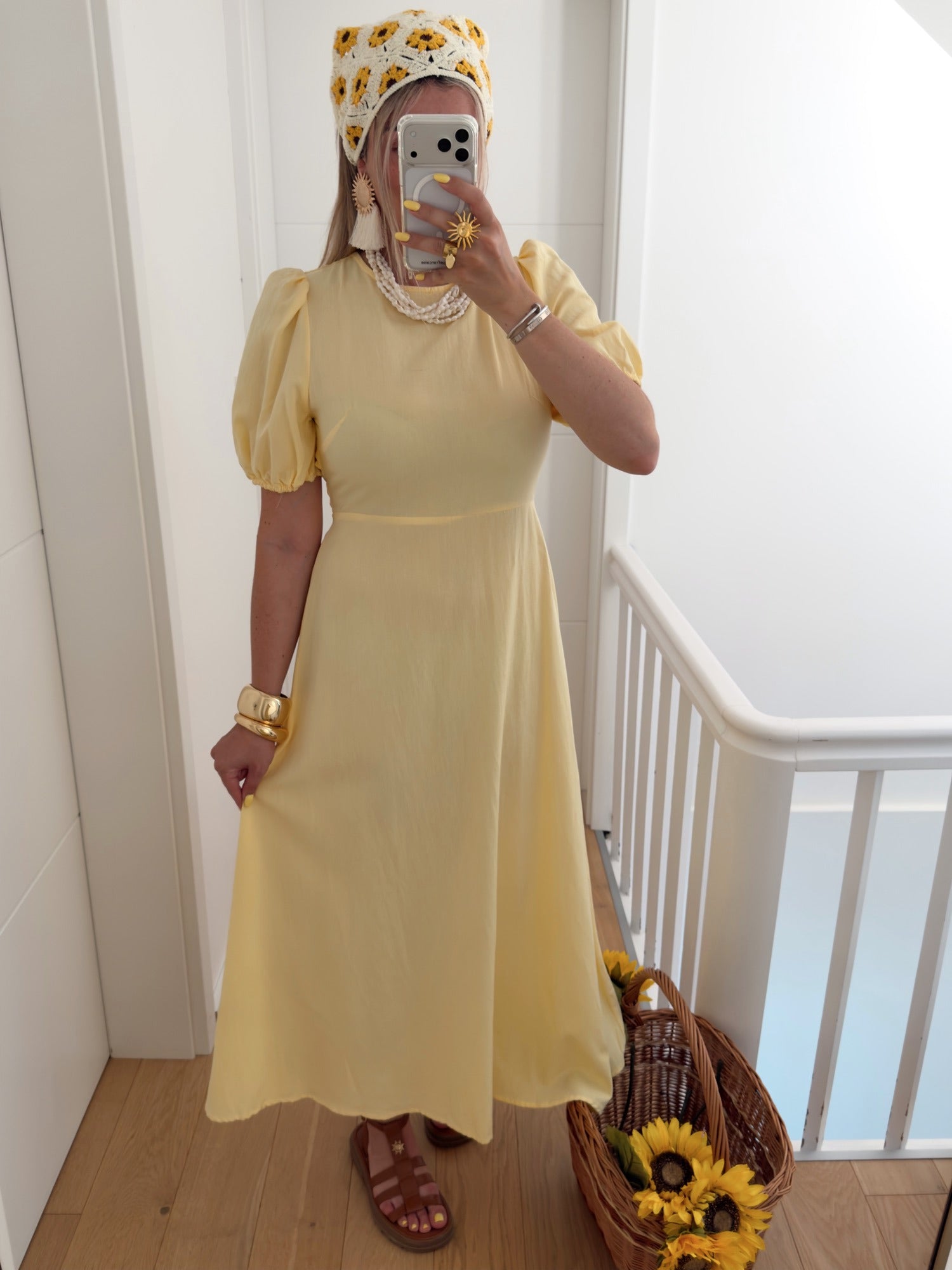 Robe LISBOA Jaune