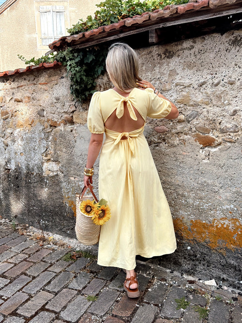 Robe LISBOA Jaune
