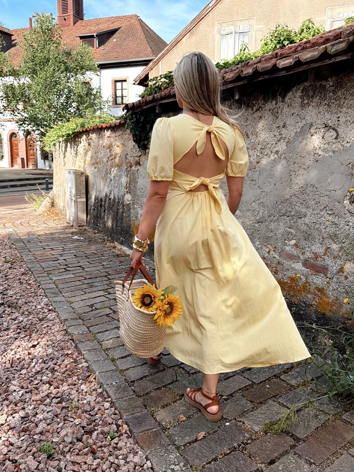 Robe LISBOA Jaune