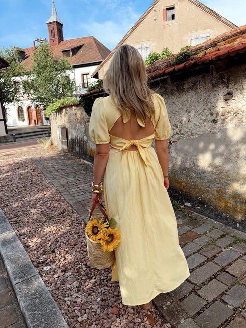 Robe LISBOA Jaune