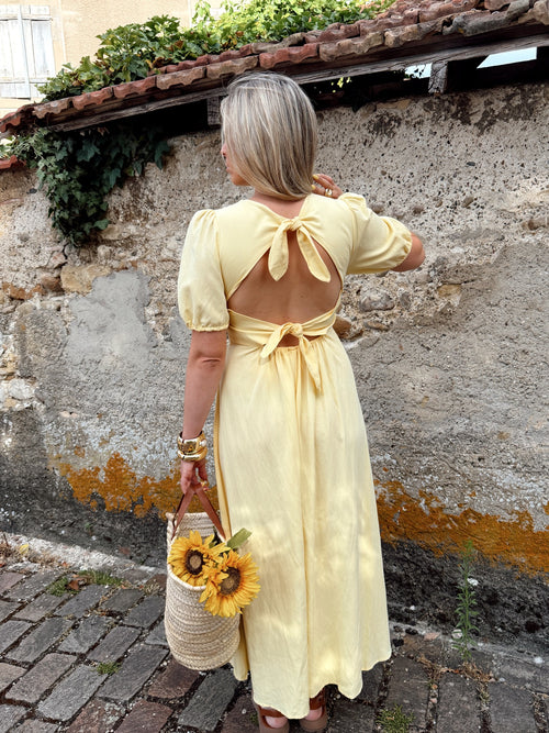 Robe LISBOA Jaune