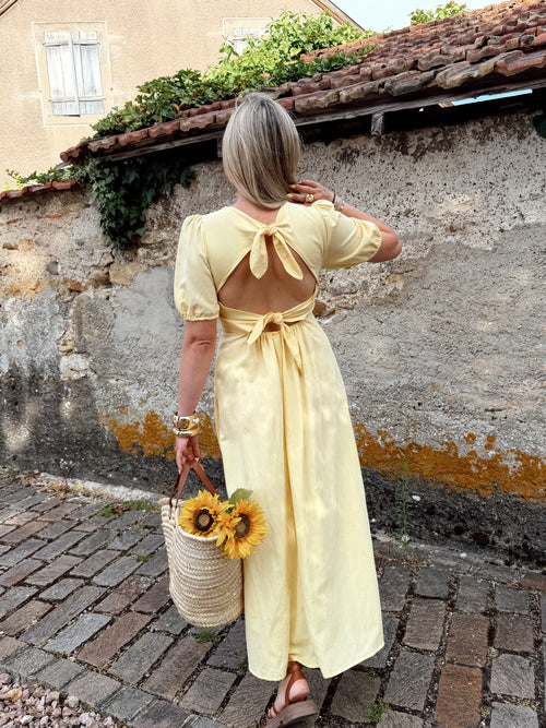 Robe LISBOA Jaune