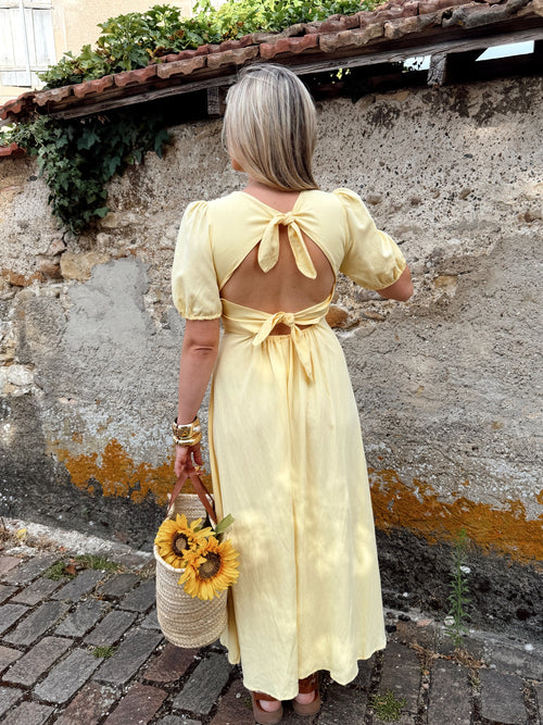 Robe LISBOA Jaune