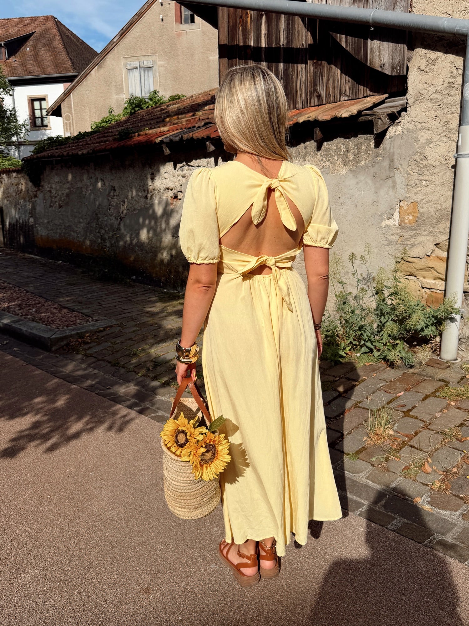 Robe LISBOA Jaune