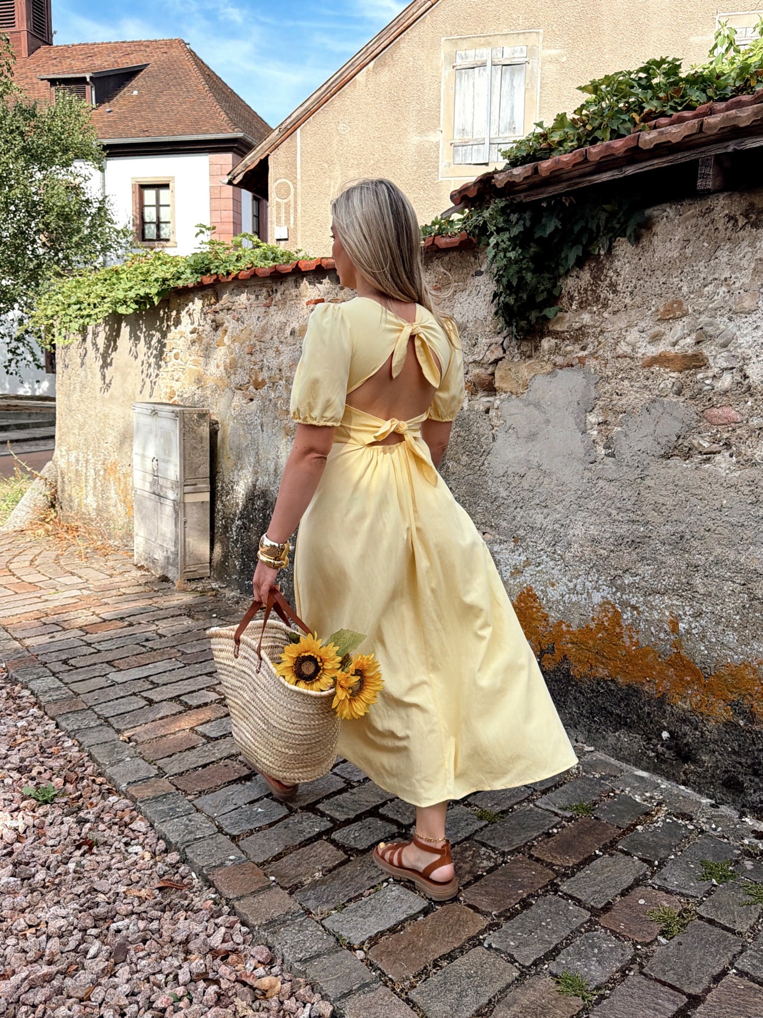 Robe LISBOA Jaune