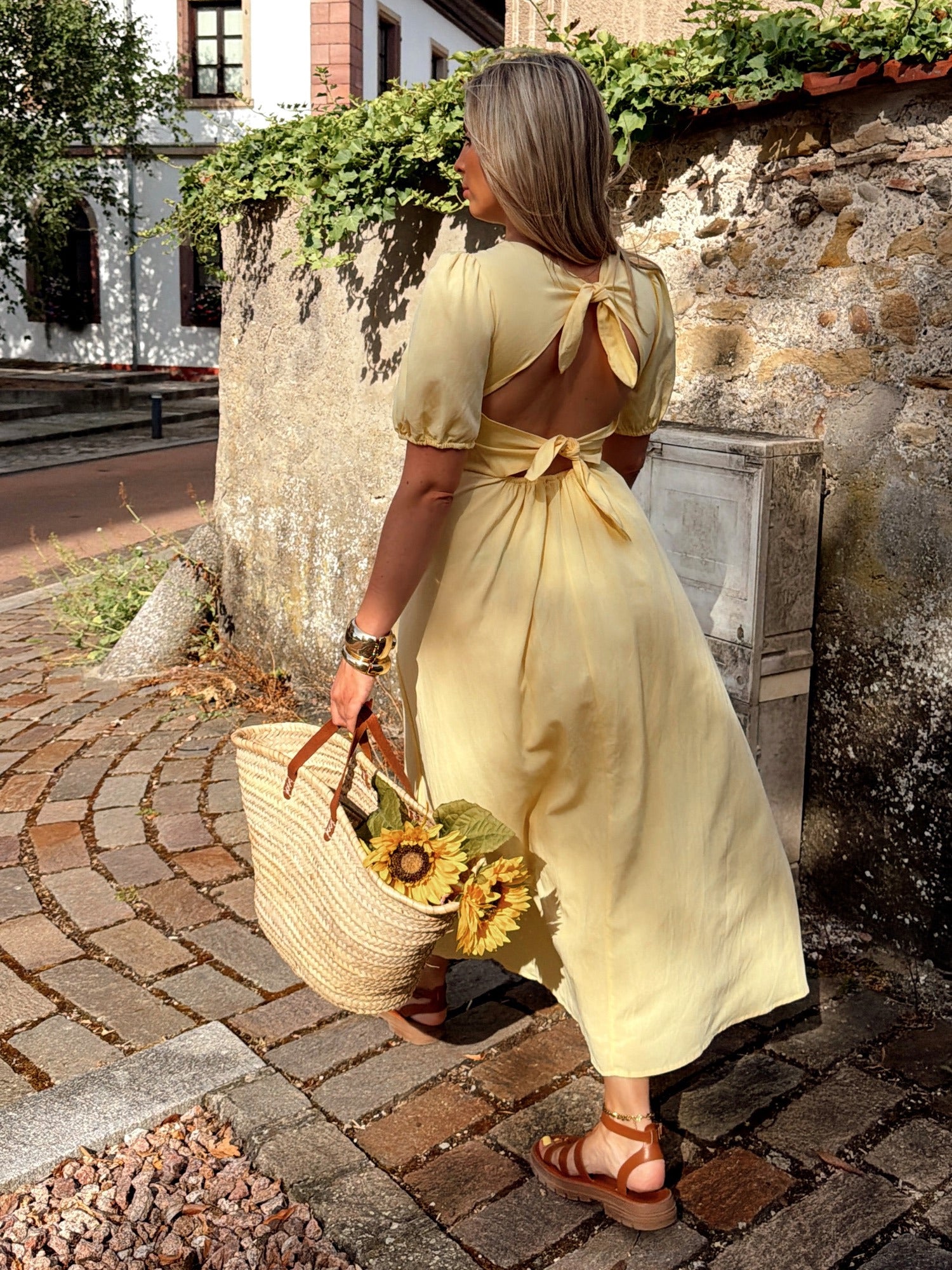 Robe LISBOA Jaune