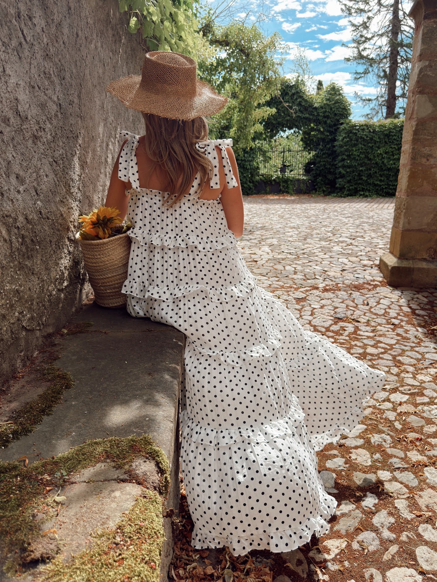 PRE COMMANDE Robe SELINE Blanc