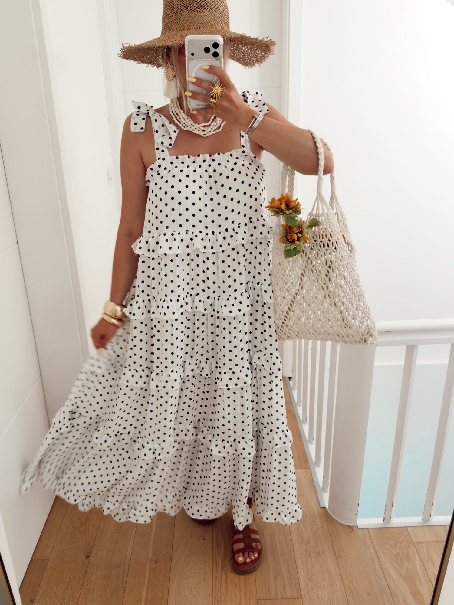 PRE COMMANDE Robe SELINE Blanc