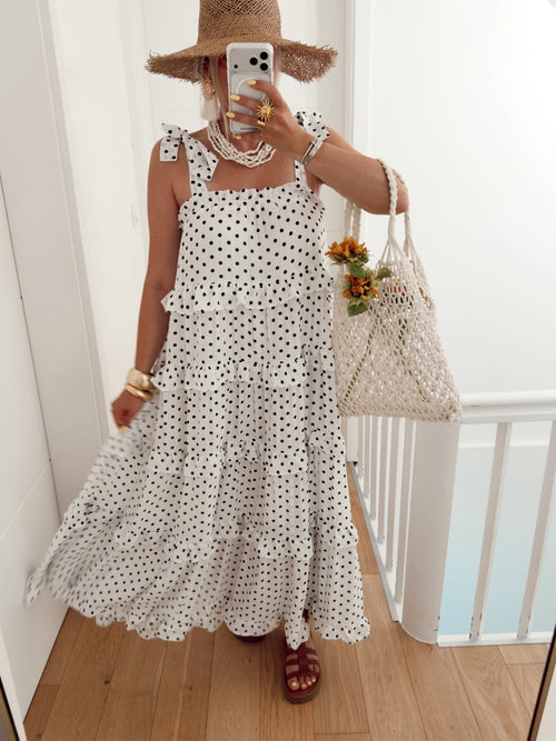 PRE COMMANDE Robe SELINE Blanc