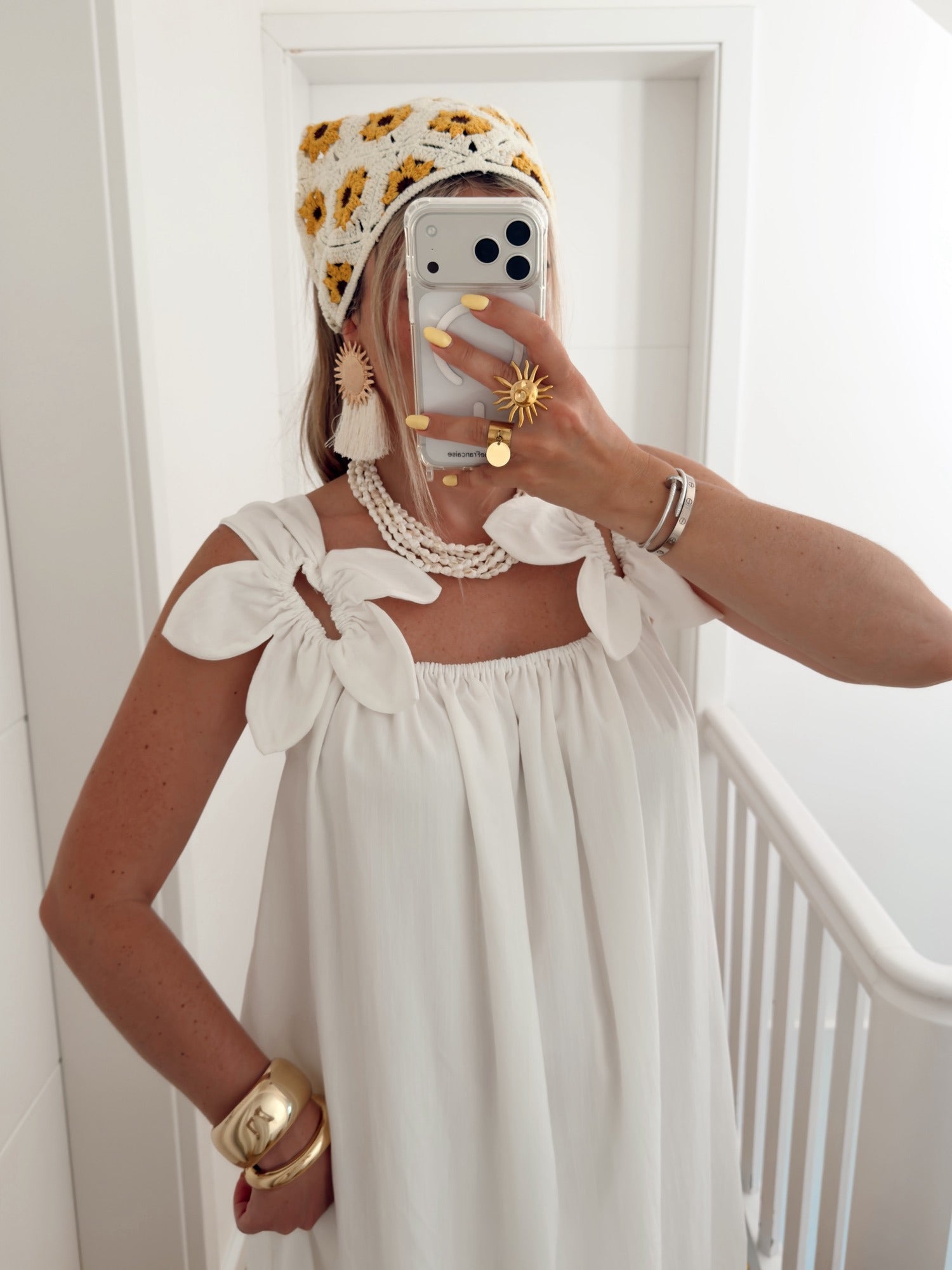 Robe FIORI Blanc