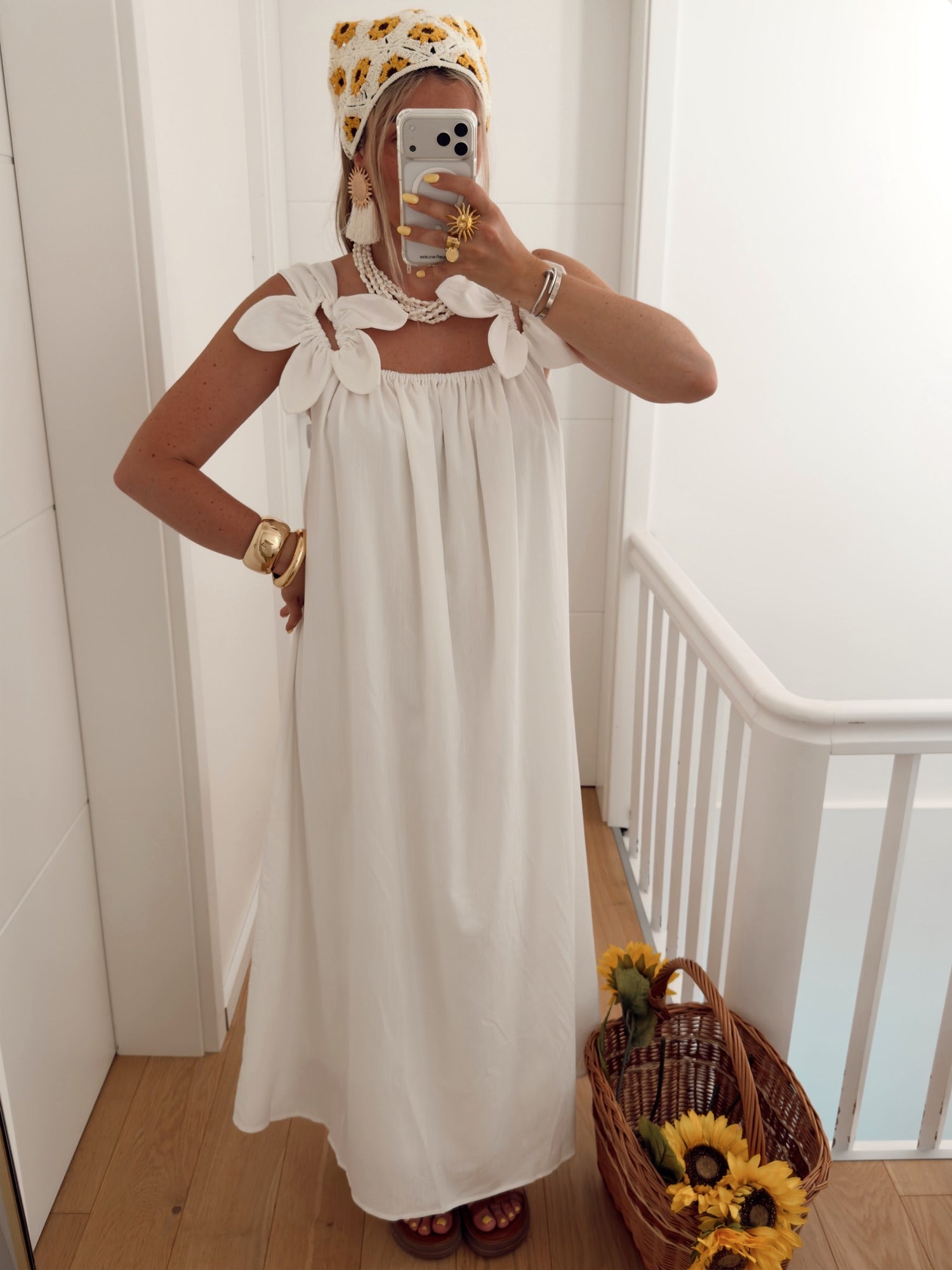 Robe FIORI Blanc