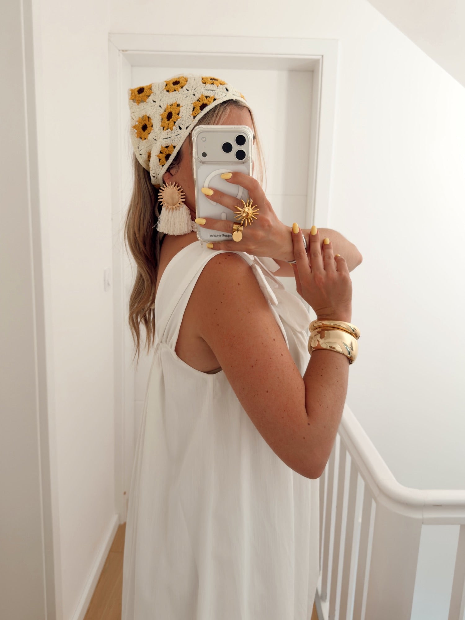 Robe FIORI Blanc