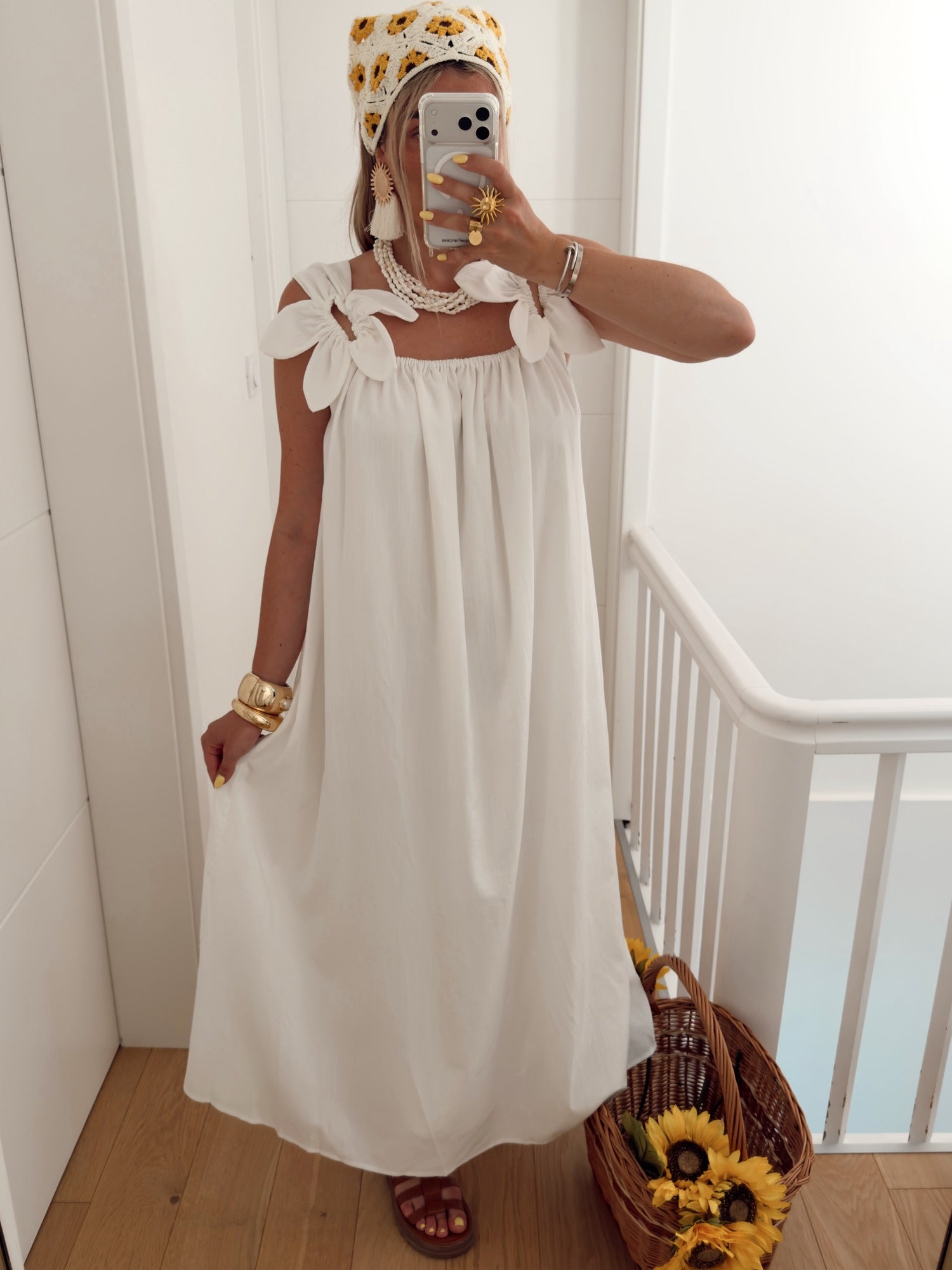 Robe FIORI Blanc