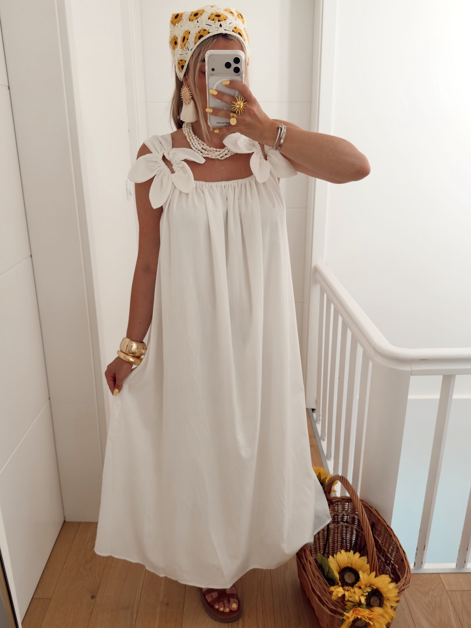 Robe FIORI Blanc