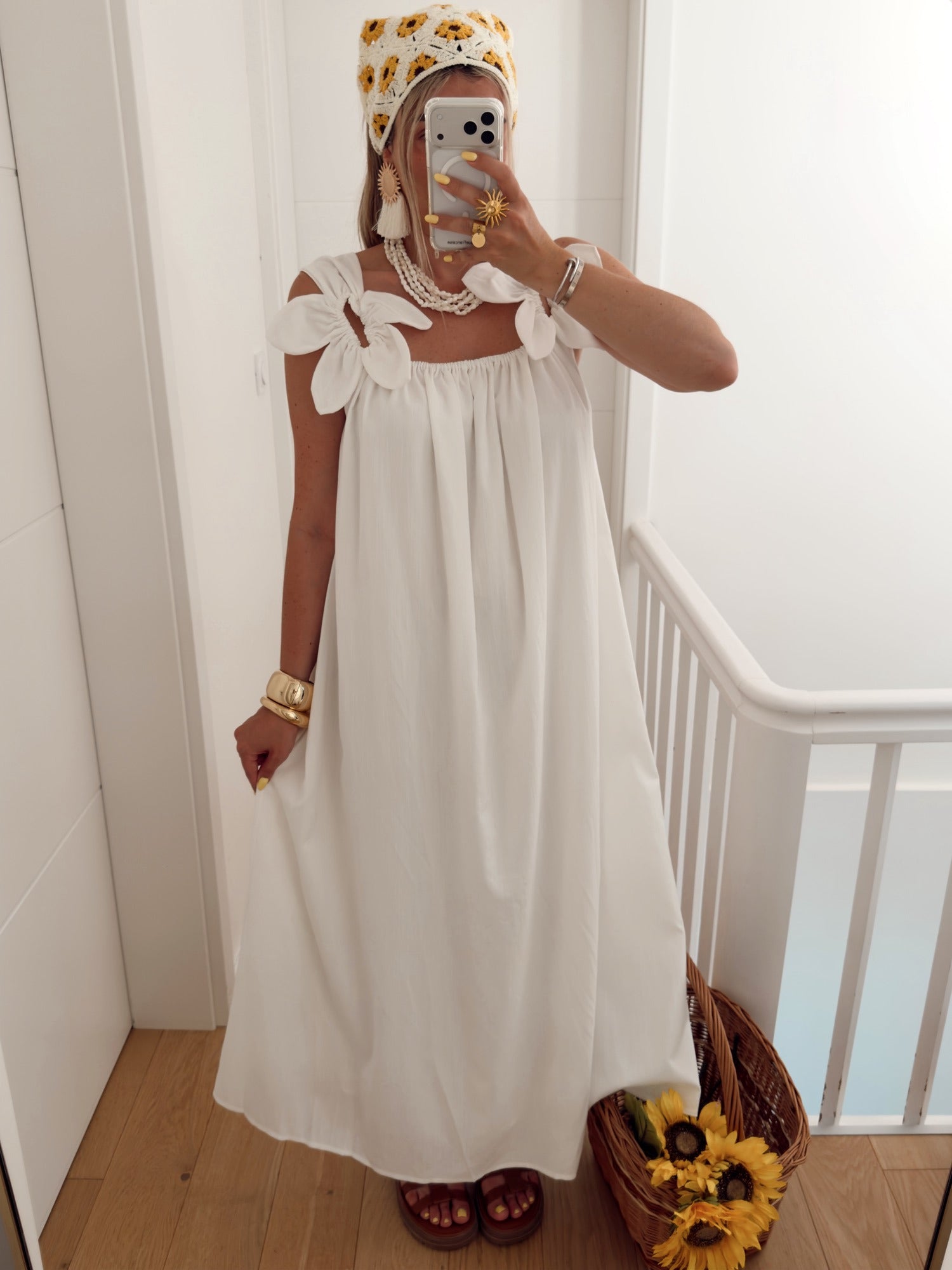 Robe FIORI Blanc