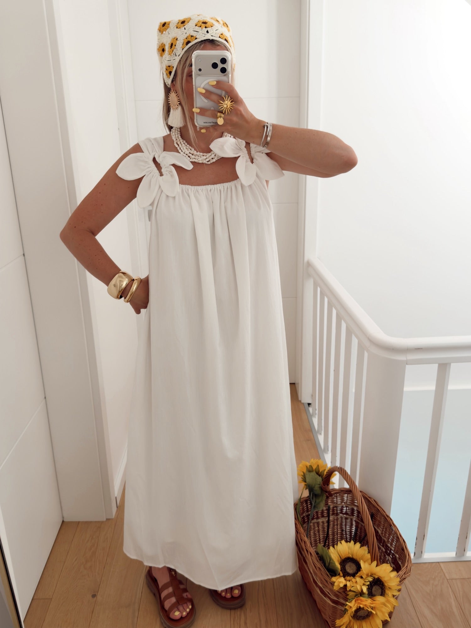 Robe FIORI Blanc