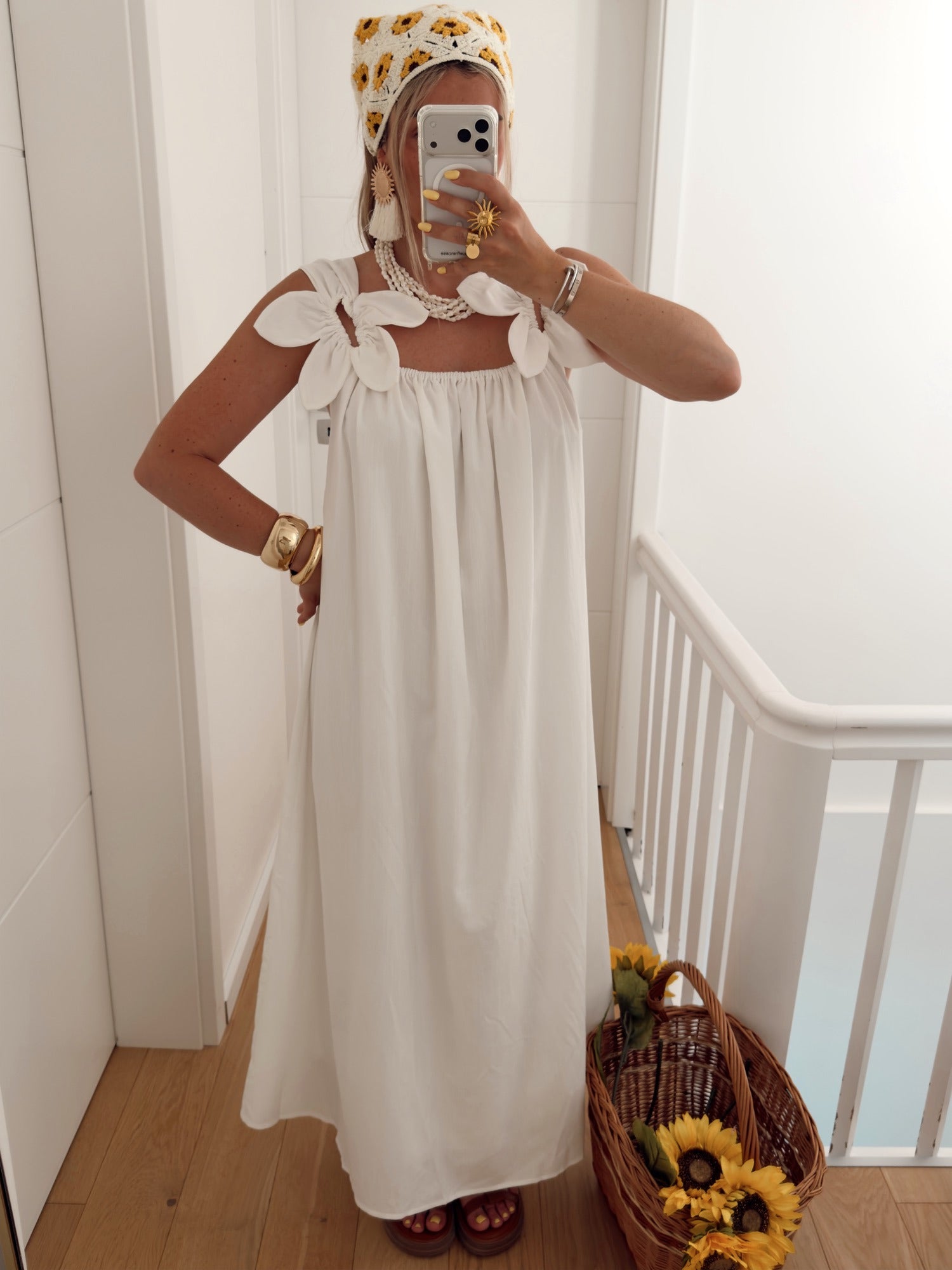 Robe FIORI Blanc