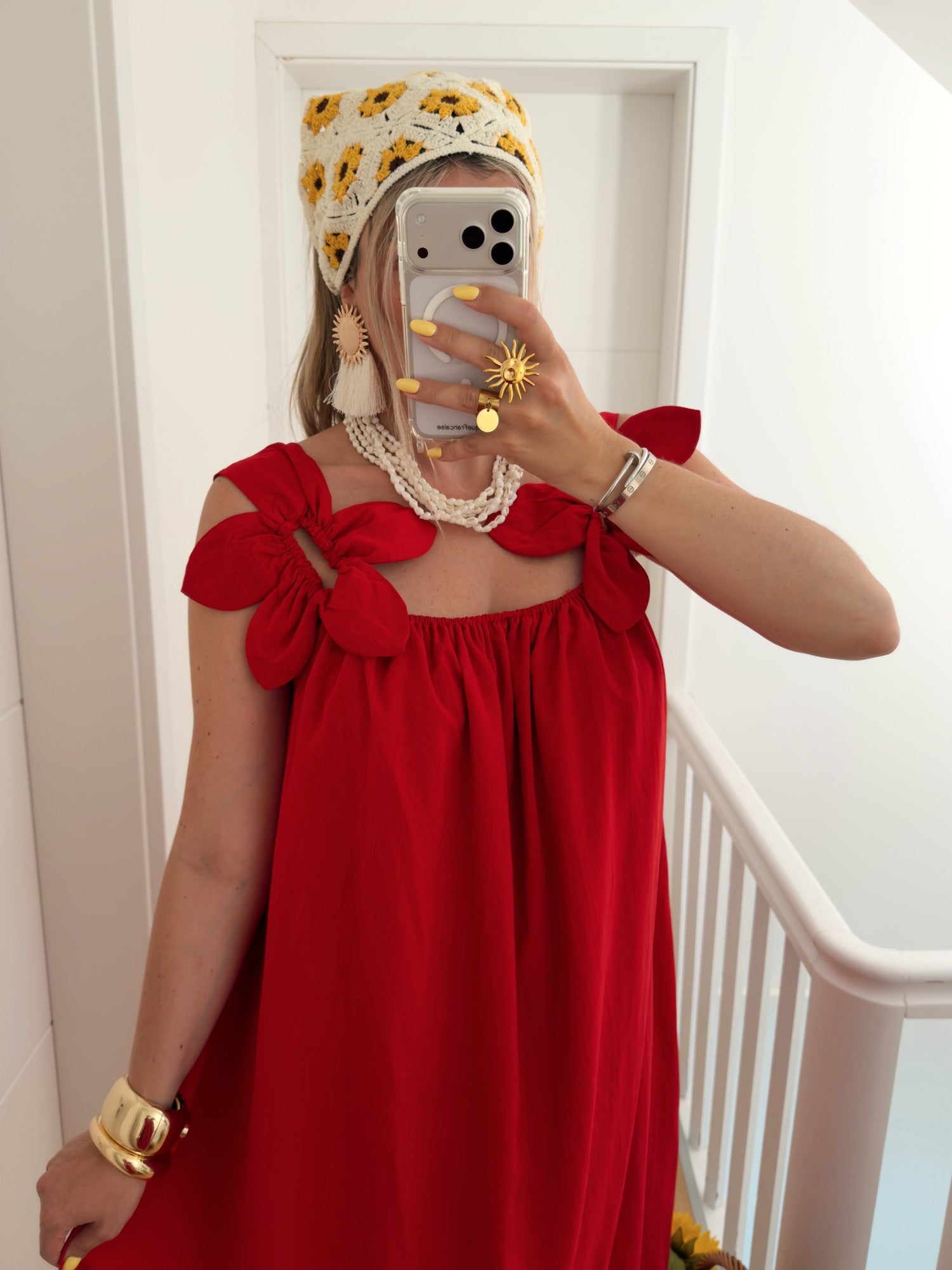 Robe FIORI Rouge