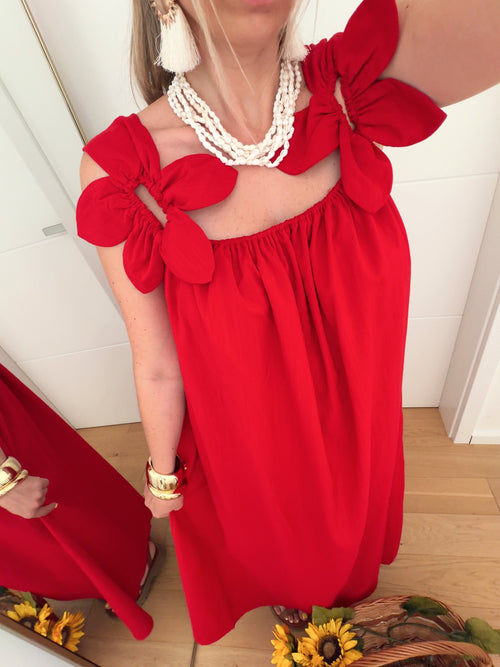 Robe FIORI Rouge