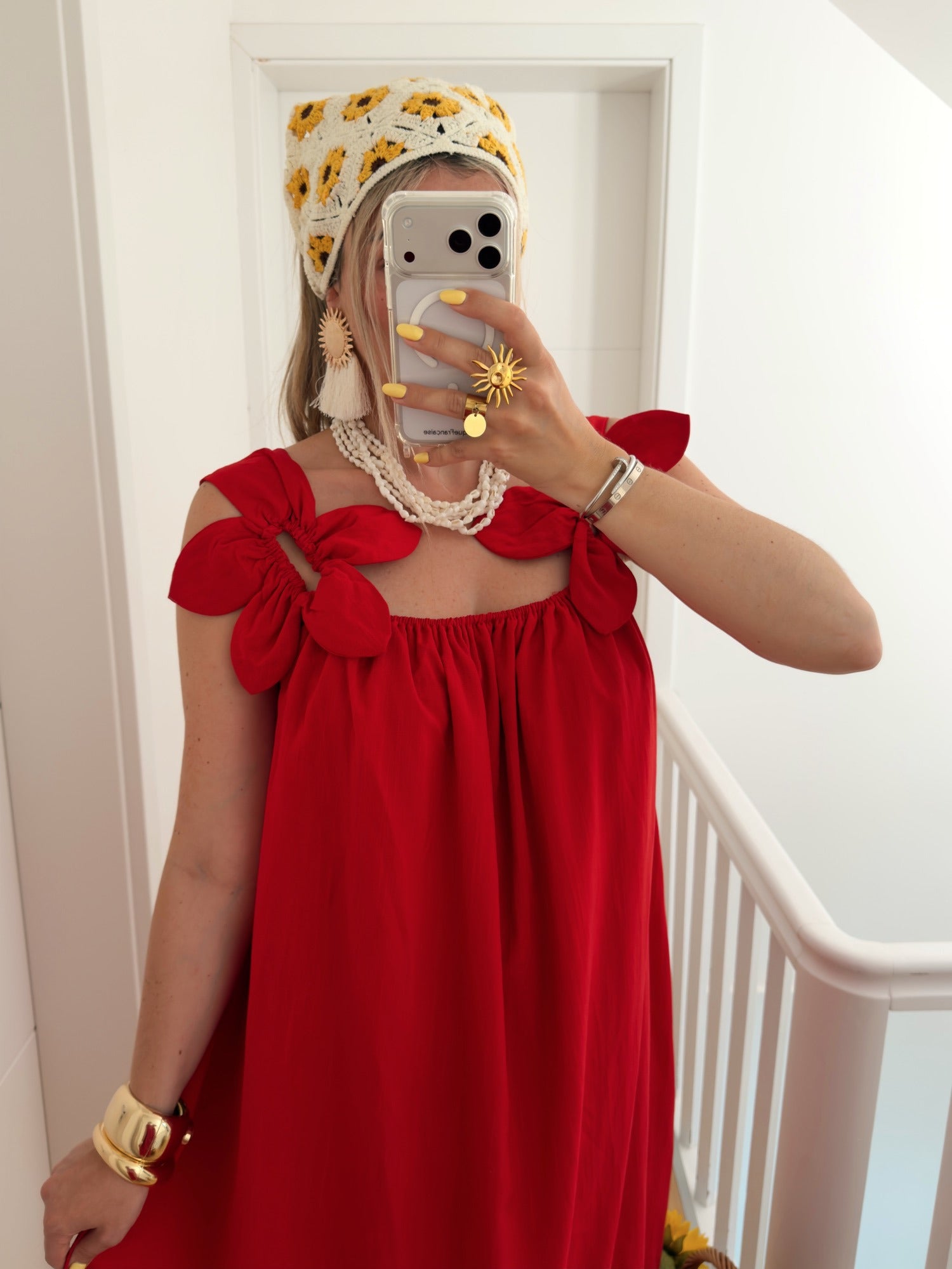 Robe FIORI Rouge