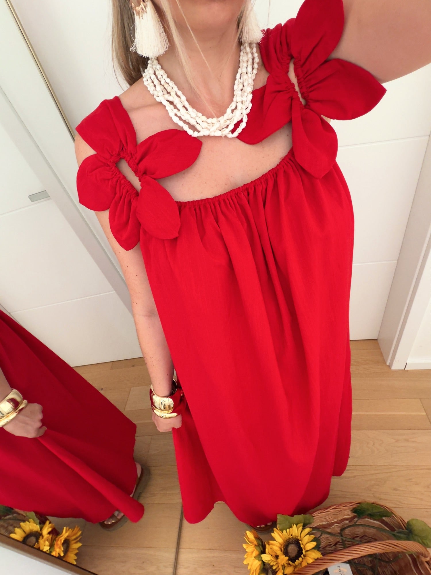 Robe FIORI Rouge