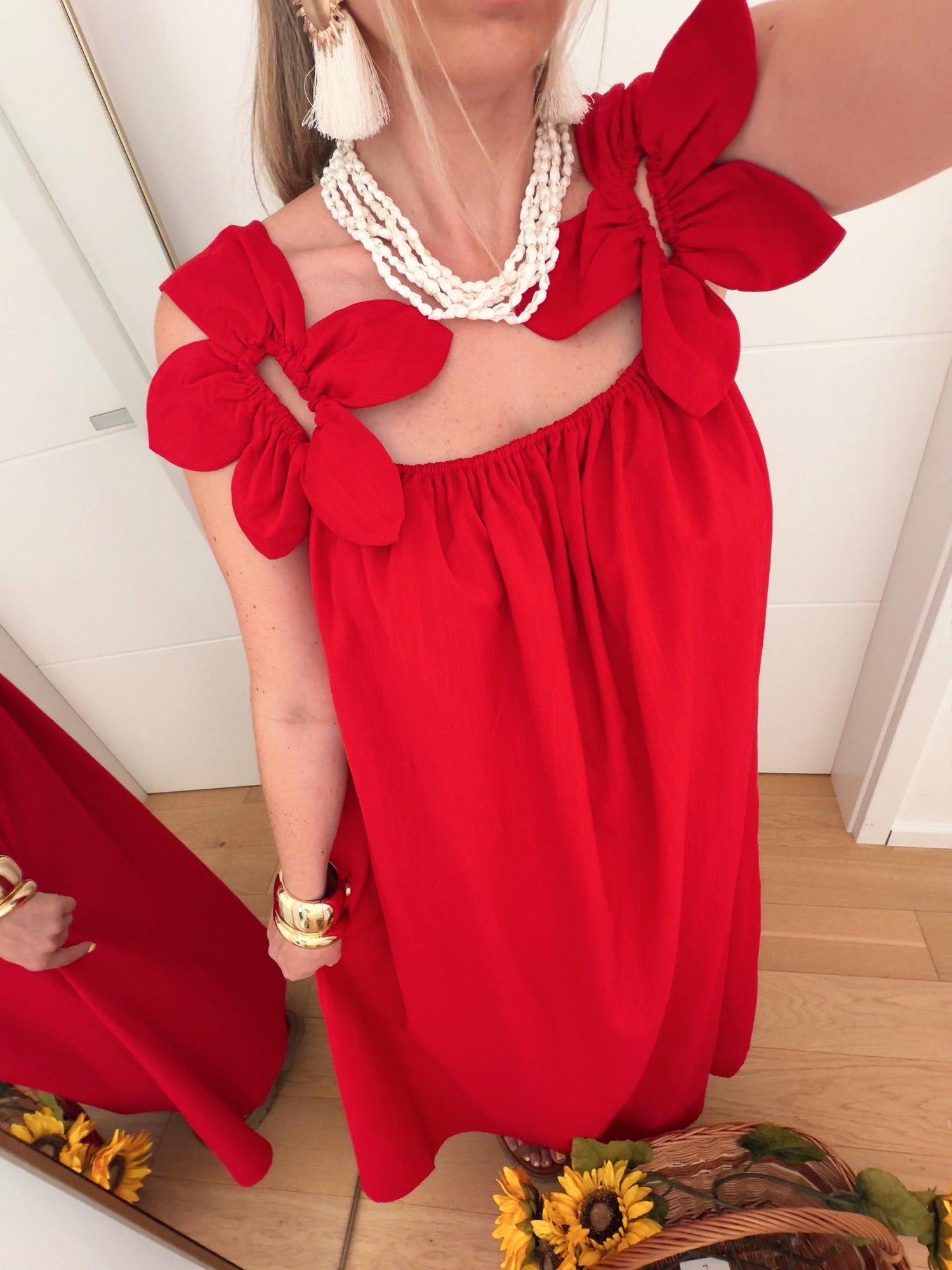 Robe FIORI Rouge