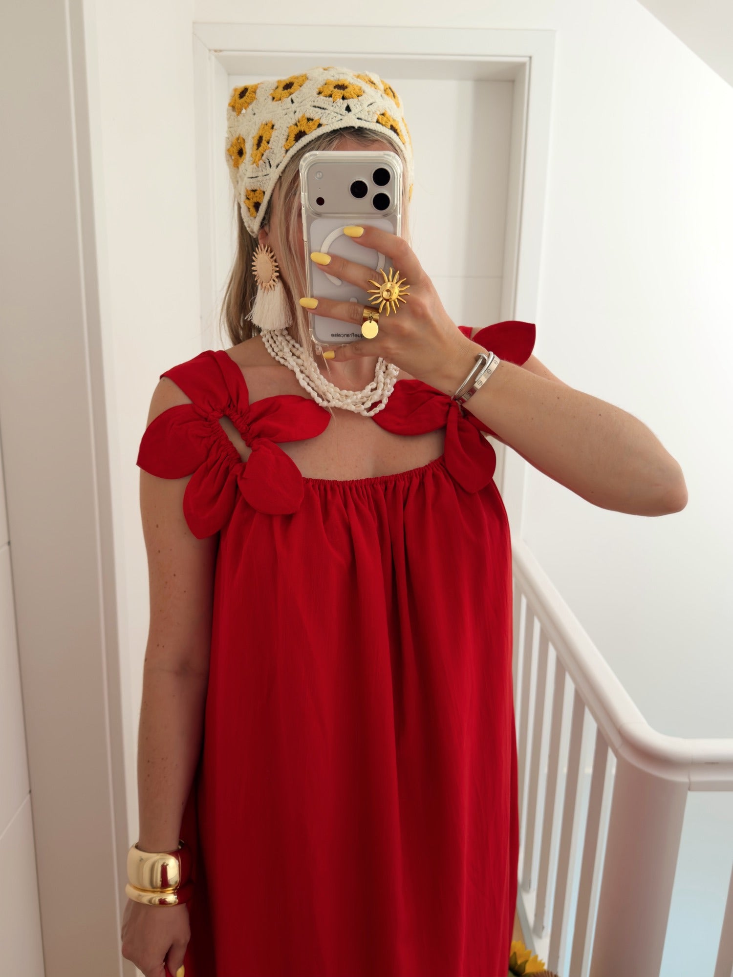 Robe FIORI Rouge
