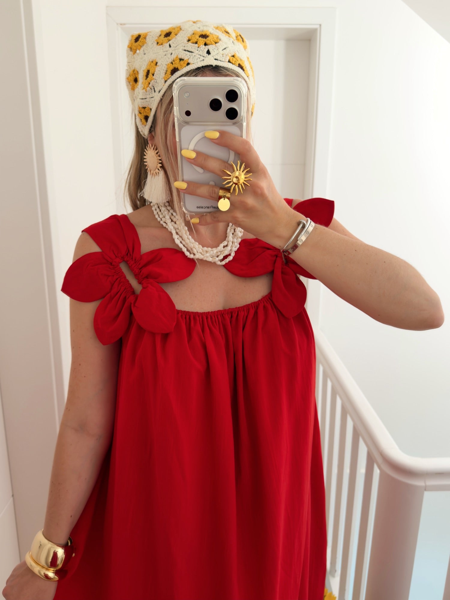 Robe FIORI Rouge