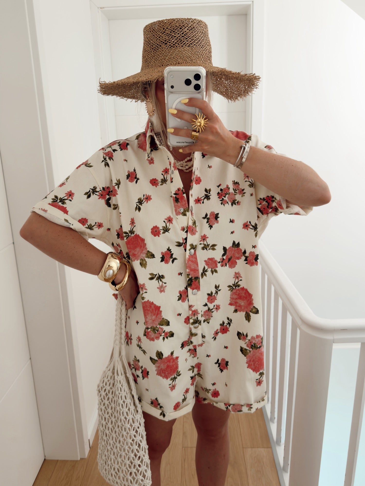 Combishort JASMIN Blanc