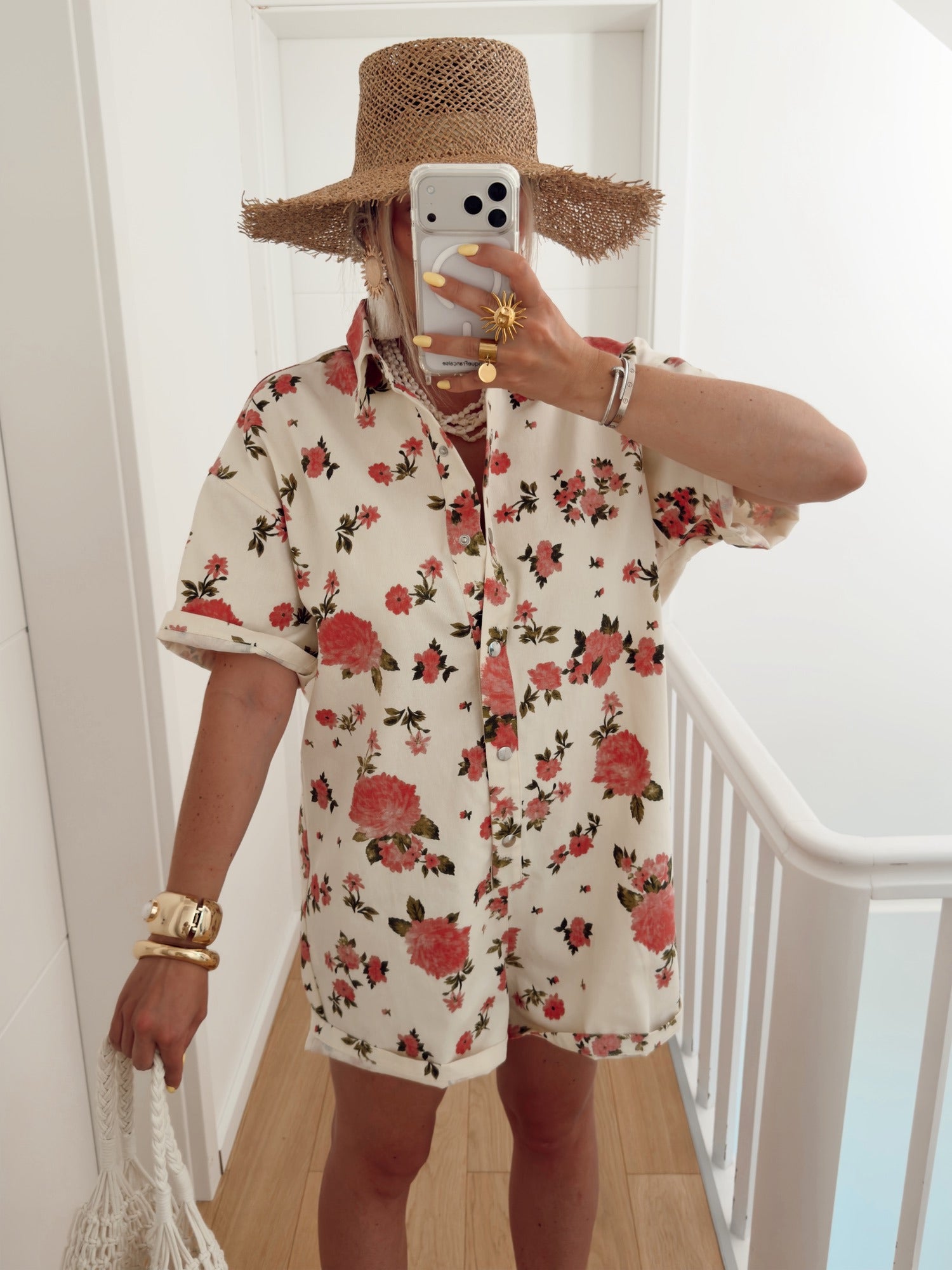 Combishort JASMIN Blanc