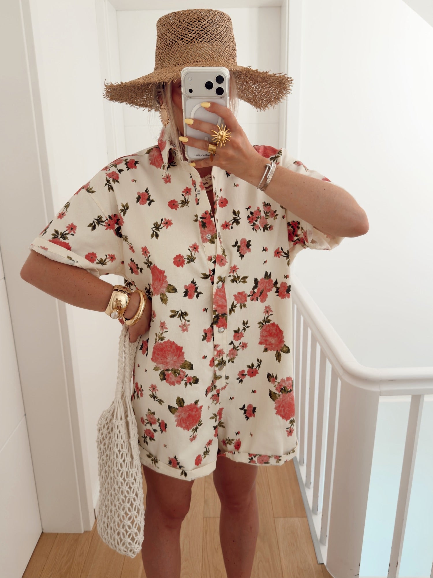 Combishort JASMIN Blanc