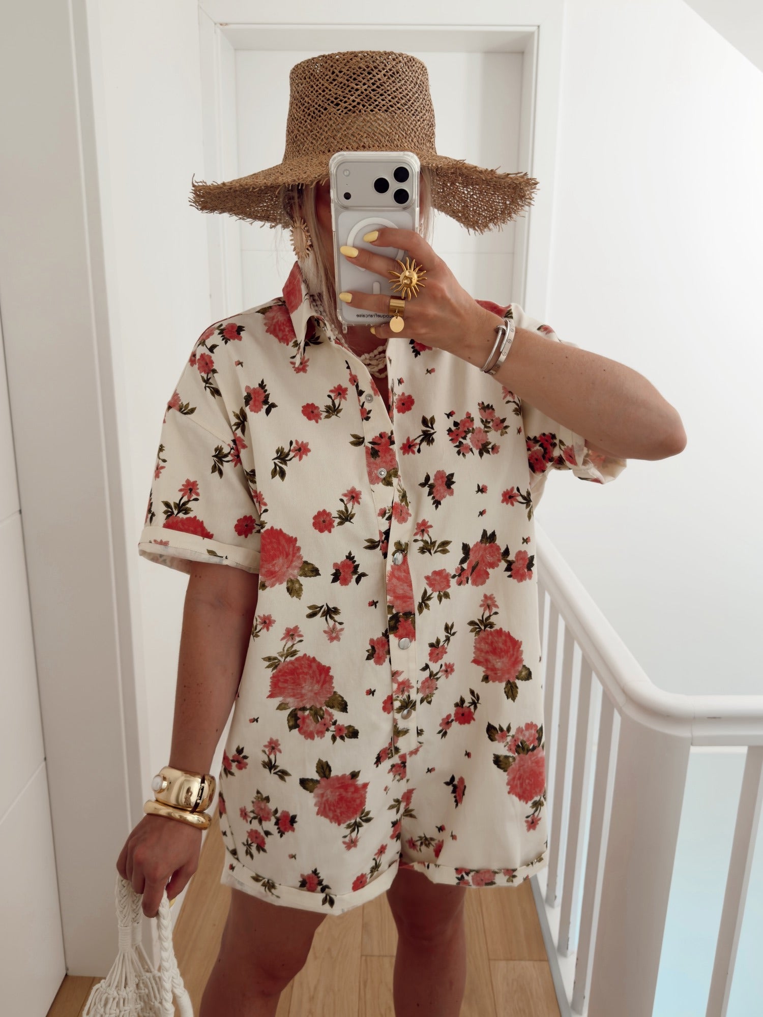 Combishort JASMIN Blanc
